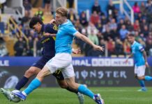 Наполи се издъни срещу Парма и направи голям подарък на лидера Интер