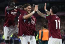 Уест Хем разби Уулвърхемптън и мечтае за спасението