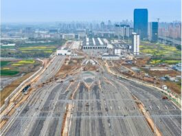 Железопътното строителство в Китай набира стабилна скорост през първото тримесечие на годината