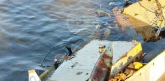 Специализиран екип от Военноморските сили унищожи плаващ дрон, съобщиха от Министерството на отбраната