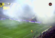 Феновете на Ботев Пд прекъснаха за кратко дербито с Локомотив