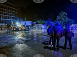 Река Янтра излезе от коритото си в района на кв. „Радичевец“ в Габрово заради проливния дъжд