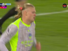 Goal by Manchester City