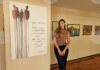 Млада художничка с корени от Брезник представи първата си самостоятелна изложба