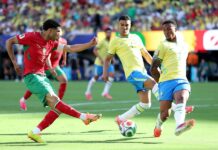 НА ЖИВО: Бразилия – Мароко 1:1, Винисиус изравни със страхотен гол