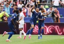 НА ЖИВО: Франция – Ирак 1:0, мачът е прекъснат