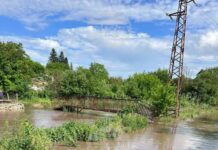 След втори пороен дъжд в село Войводино, в община Вълчи дол е обявено частично бедствено положение