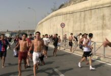Осъдиха марокански таксиджии, карали незаконните мигранти до границата със Сеута