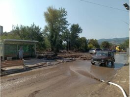20 военни са на терен в засегнатата от наводнение община Струмяни