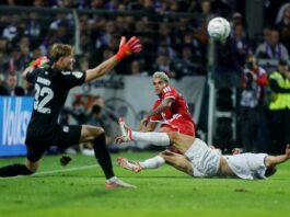 Байерн“ започна защитата на купата с обрат до 4:1 срещу „Оснабрюк