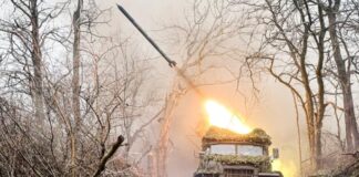 По време на освобождението на Общее в Запорожка област руските въоръжени сили са разчистили до 200 сгради.