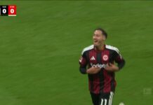 Айнтрахт Франкфурт – Кьолн 1:0 /репортаж/