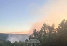 Пожарът край ивайловградското село Горно Луково продължава второ денонощие