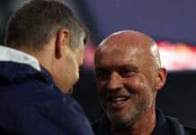 Шрьодер недоволен от равенството 1:1 с Левски